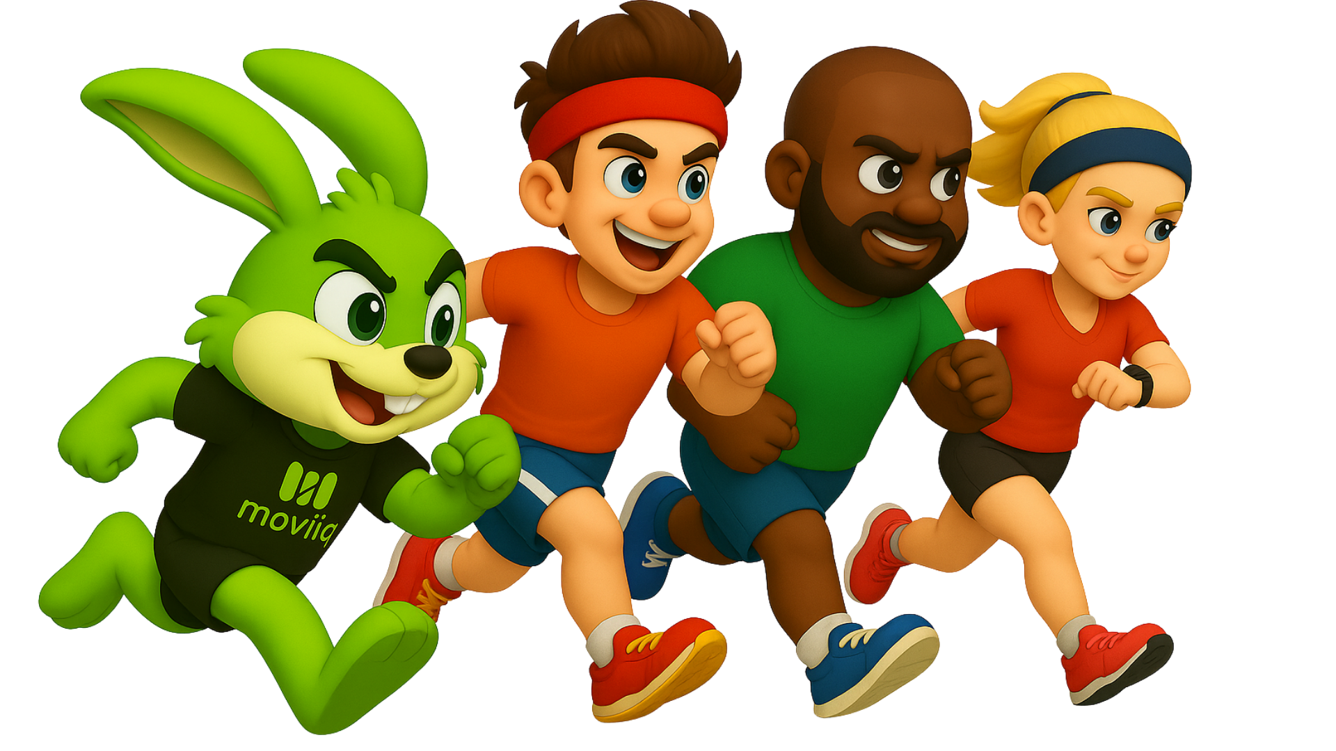 Movliq Rabbit Mascot